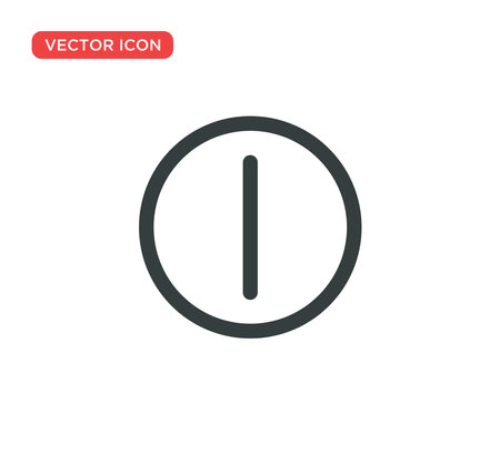 Clock Icon Vector Illustration Design Editable Resizable EPS 10のイラスト素材