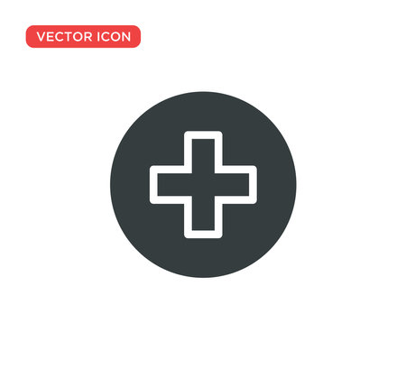 Medical Cross Icon Vector Illustration Design Editable Resizable EPS 10のイラスト素材