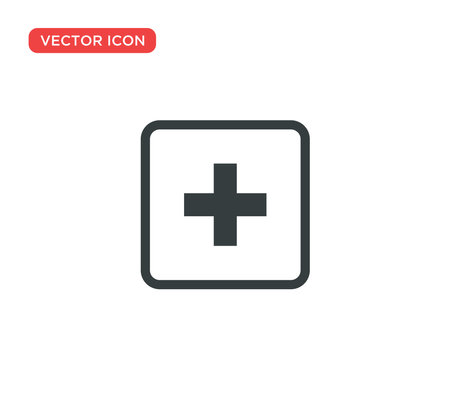 Medical Cross Icon Vector Illustration Design Editable Resizable EPS 10のイラスト素材