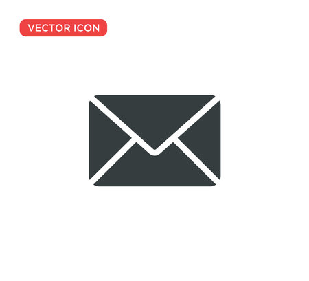 Envelope Icon Vector Illustration Design Editable Resizable EPS 10のイラスト素材