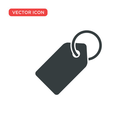 Price Tag Icon Vector Illustration Design Editable Re sizableのイラスト素材