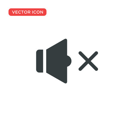 Sound Icon Vector Illustration Design Editable Resizable EPS 10のイラスト素材