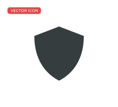 Shield Protection Icon Vector Illustration Designのイラスト素材