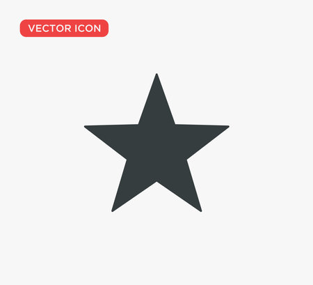 Best Star Icon Vector Illustration Design Editable Resizable EPS 10のイラスト素材