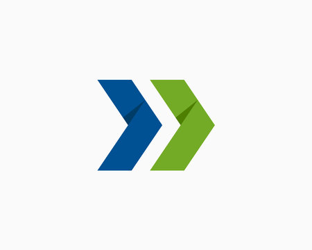 Arrow Logo Icon Vector Illustration Template Design Editable Resizable EPS 10のイラスト素材