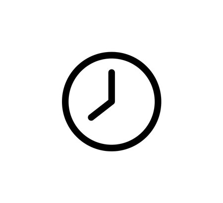 Clock Timer Icon Logo Vector Illustrationのイラスト素材