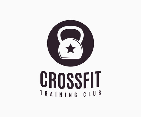 Fitness Gym Logo Vector Icon Illustration Template Design Editable Resizable EPS 10のイラスト素材