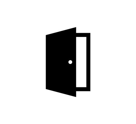 Door Icon Logo Vector Illustration Design Editable Resizable EPS 10のイラスト素材