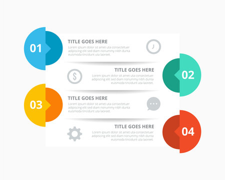 Business Infographics Collection Vector Illustration Design Editable Resizableのイラスト素材