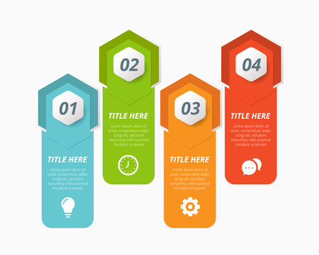 Business Infographics Collection Vector Illustration Design Editable Resizableのイラスト素材