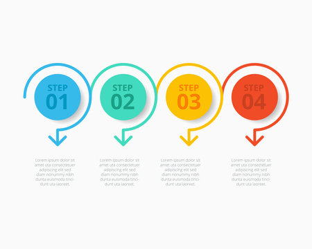 Business Infographics Collection Vector Illustration Design Editable Resizableのイラスト素材