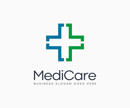Medical Health Care Logo Icon Vector Illustration Template Design Editable Resizableのイラスト素材