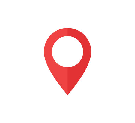 Pin Locator Icon Logo Vector Illustration Design Editable Resizableのイラスト素材