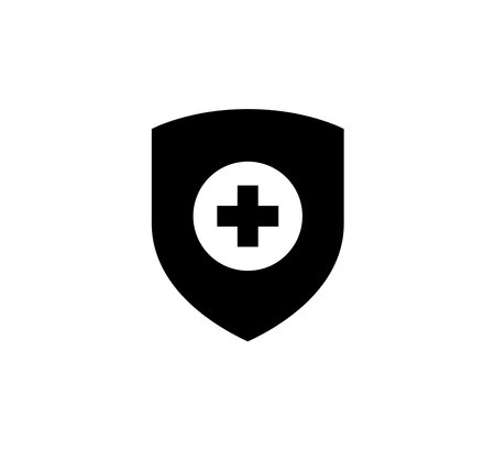 Shield Safety Security Icon Logo Vector Illustration Design Editable Resizableのイラスト素材