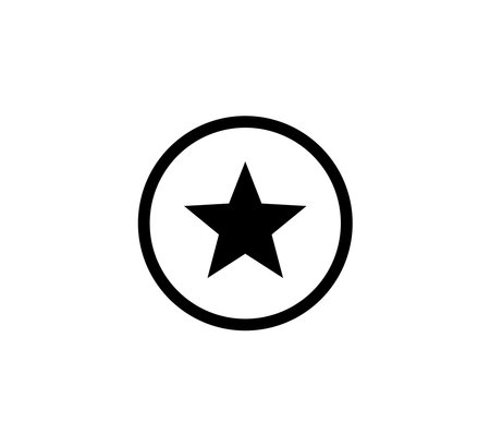 Star Icon Logo Vector Illustration Design Editable Resizableのイラスト素材