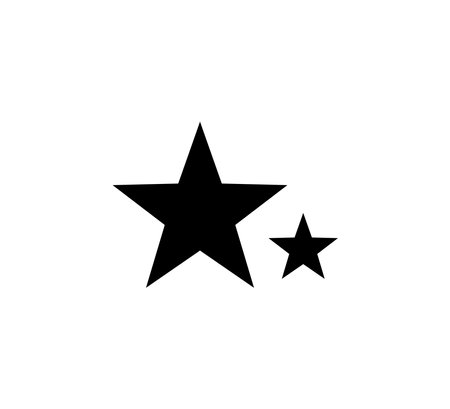 Star Icon Logo Vector Illustration Design Editable Resizableのイラスト素材
