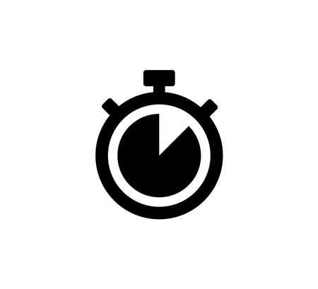 Stopwatch Timer Icon Logo Vector Illustration Design Editable Resizableのイラスト素材