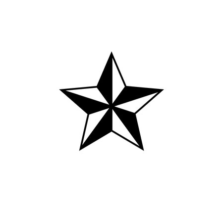 Star Icon Logo Vector Illustration Design Editable Resizableのイラスト素材