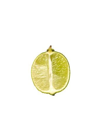 Lime cut in half