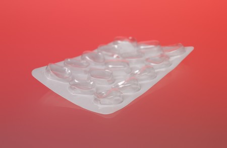 Empty map of medicineの写真素材