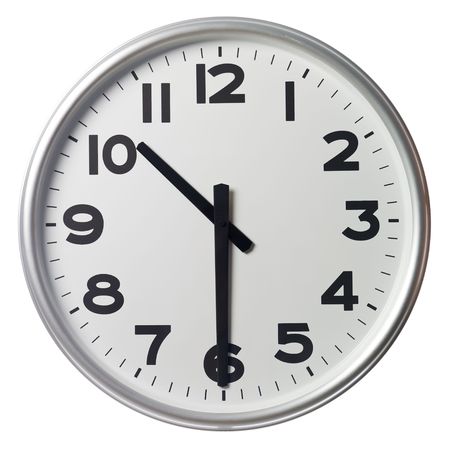 Half past tenの写真素材