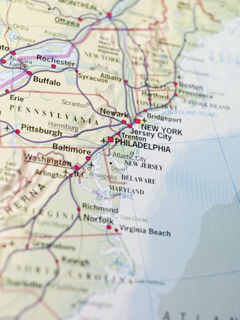 Map of Philadelphia