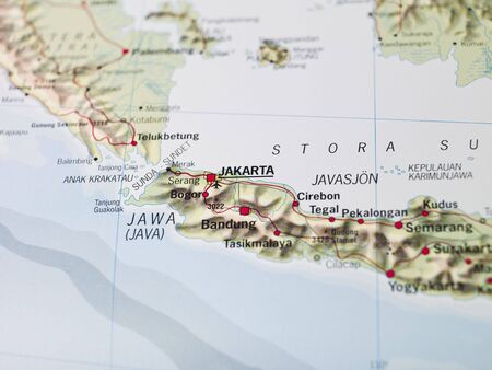 Map of Jakarta