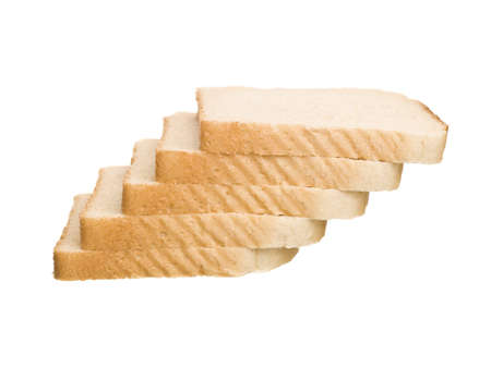 Sliced Bread formed as stairs