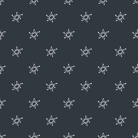 Flowers vector on white background. Abstract seamless pattern. Ozor for textile factories....