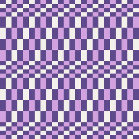 Mosaic texture of brown fabric in a large hem. Background image. eamless pattern with colorful colors backdrop design.のイラスト素材