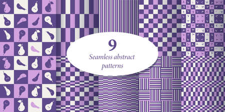 Stripe seamless pattern with colorful colors vertical parallel stripe.Vector stripe pattern abstract background.のイラスト素材
