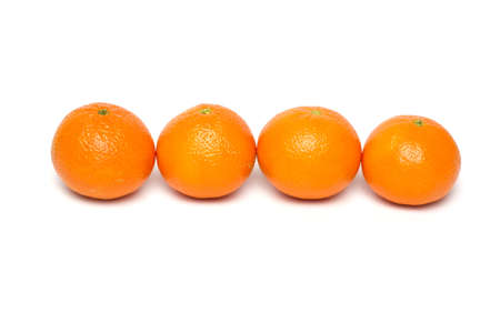Orange isolated on white backgroundの写真素材