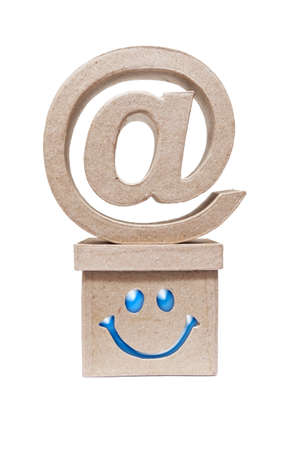 At symbol  Email  Mailbox の写真素材