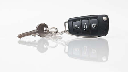 The keys from the house and the carの写真素材