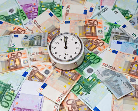 time and money conceptの写真素材