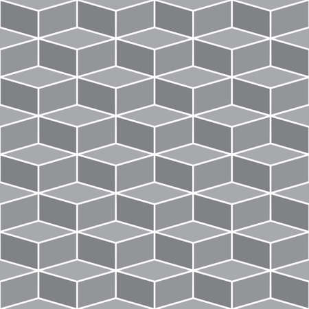 Seamless geometrical vector template. The abstract drawing about rhombuses, lines, a rectangle. Graphic design of a lattice. For a cover of cards, wall-paper, fabrics. Vector illustrationのイラスト素材