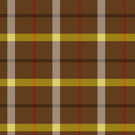 Classical checkered tartan pattern. Seamless abstract texture with intersecting stripes. Geometric color wallpaper. Scottish cage. Print for flyers, shirts and textiles. Vector graphics.のイラスト素材