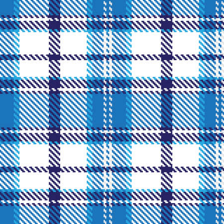 Tartan pattern classical. Abstract checkered seamless pattern. Scottish cage. Vector graphics printing on fabrics, shirts and textiles.のイラスト素材