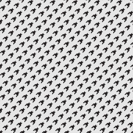 Abstract seamless pattern. A modern black and white texture with repeating geometric shapes. Vector...