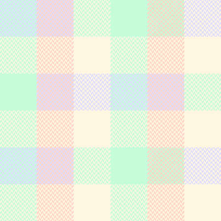 Plaid seamless vector pattern. Classic texture herringbone. Colored Scottish fashion cage. Vector graphics of printing on fabrics, shirts, textiles, curtains and tablecloth.のイラスト素材