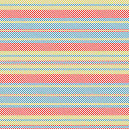 Seamless abstract stripe pattern. Colored striped background. Textile design. Vector graphics of printing on fabric, shirt, textile, curtain and tablecloth.のイラスト素材