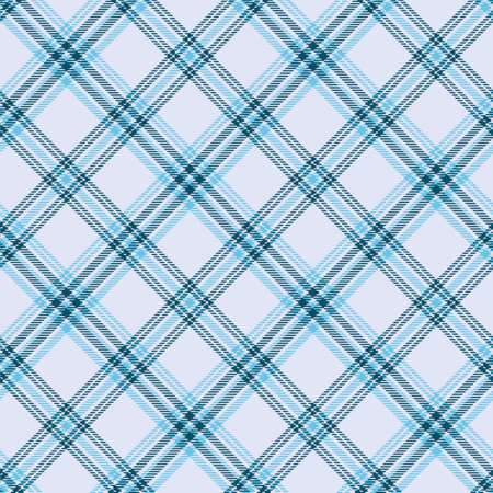Plaid seamless vector pattern. Colored background scottish checkered textured pixel. Tartan cage fashion wallpaper. Printing on fabric, shirt, textile, curtain and tablecloth. Vector.のイラスト素材