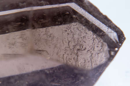 Close up of Black Smoke Quartz Crystal. High quality photoの写真素材