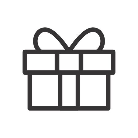 Christmas Vector Icon giftのイラスト素材