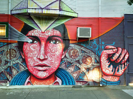 Wall graffiti 