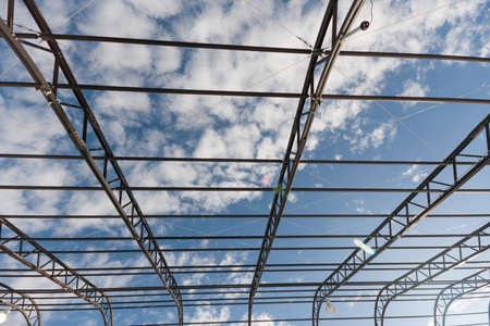 Outdoor roof frameの写真素材