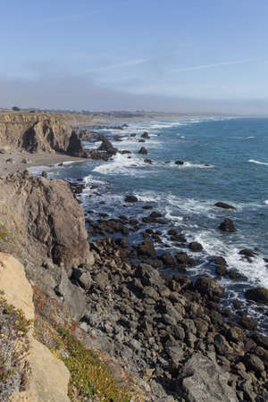 California Coast in Bodega Bayの写真素材