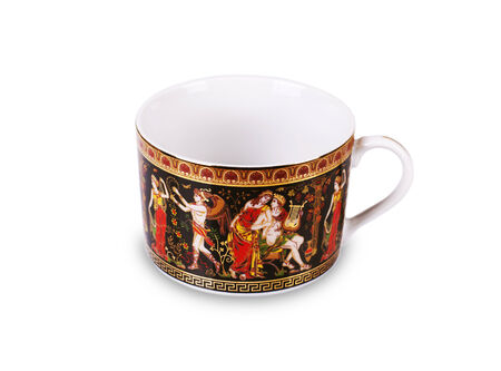 Cup on white backgroundのeditorial素材
