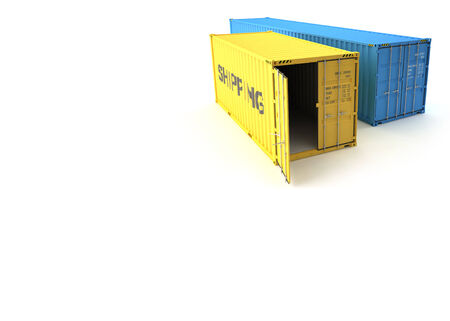 Shipping Containerの写真素材