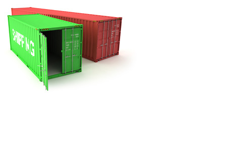 Shipping Containerの写真素材